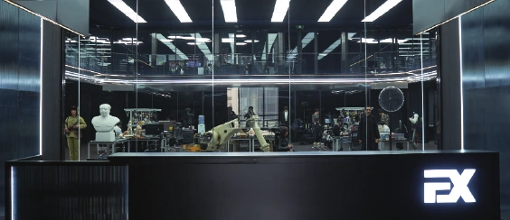 机器人研发展示空间